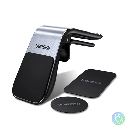 UGREEN Autós telefon tartó mágneses 4,7" - 7,2" vízesés alakú, szürke