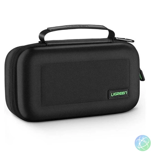 UGREEN Nintendo Switch és kiegészítőihez tároló táska, S méret, fekete
