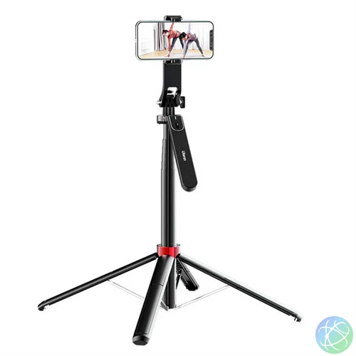 ULANZI MA09 selfie állvány, monopod telefonokhoz, bluetooth kioldó, 180cm max magasság