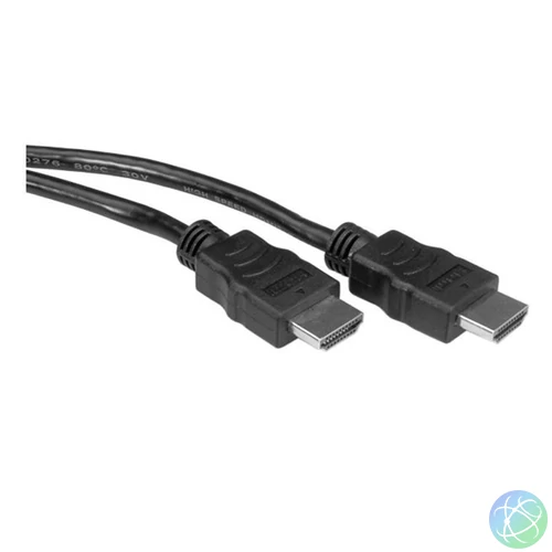 STANDARD Kábel HDMI - HDMI 4K@30Hz Ethernet M/M 3m, fekete