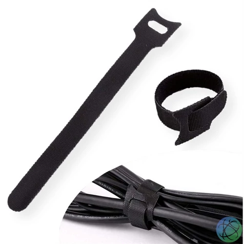VALUE Kábelrendező, tépőzáras, 15cm, 20 db/cs