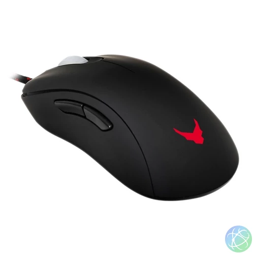 VARR Gaming Egér, vezetékes, Pro-Gaming AVAGO A9800, 8200 DPI, USB, gamer, fekete