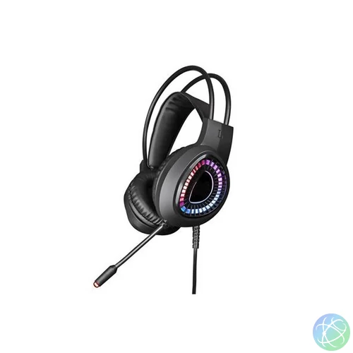 VARR Gaming Fejhallgató VARR, RGB, mikrofonos, gamer, fekete - VH8010