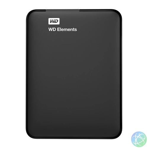 WD HDD Külső USB 3.2 Gen1 2,5" Elements Black 1TB (1000GB)