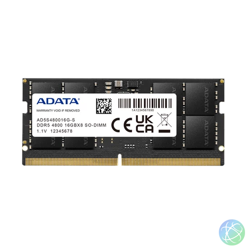 ADATA Memória Notebook - 8GB DDR5 (4800MHz, CL40, 1.1V)