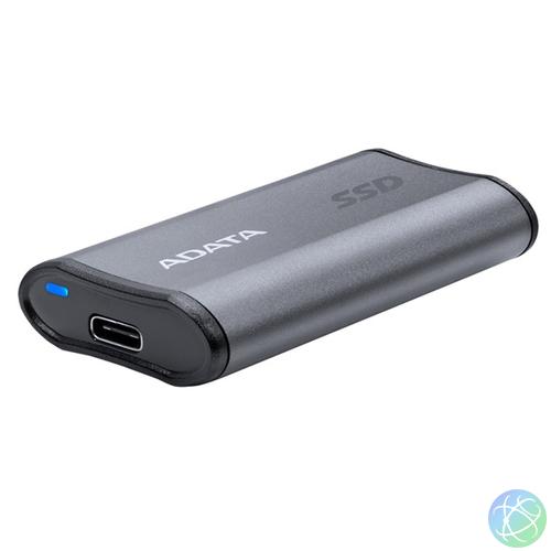 ADATA Külső SSD 500GB - SE880 (USB3.2 Type C, R/W: 2000/2000 MB/s, Szürke)