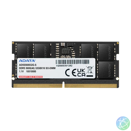 ADATA Memória Notebook - 16GB DDR5 (5600MHz, CL46, 1.1V)