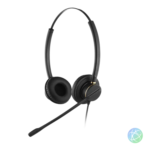 Addasound Call Center Fejhallgató QD - CRYSTAL 2872 (QD csatlakozó, Noice Cancelling mikrofon, fekete)