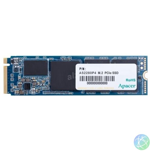 Apacer SSD AS2280P4 Series - 512GB AP512GAS2280P4-1 (M.2 PCI-E, Olvasás: 2100 MB/s, Írás: 1500 MB/s)