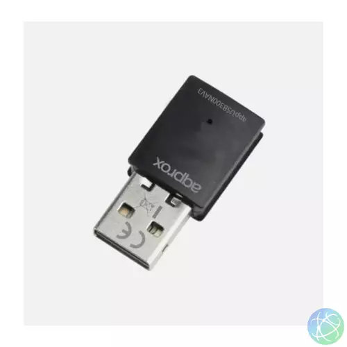 APPROX Hálózati Adapter - USB, nano, 300 Mbps Wireless N (802.11b/g/n)