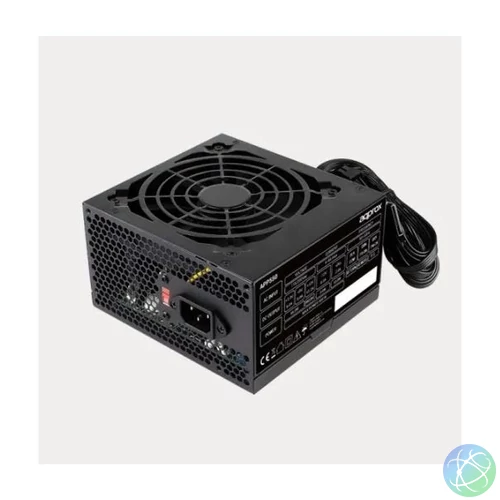 APPROX Tápegység - 550W (12cm fan, aktív PFC, AC kábellel)