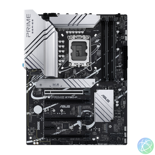 Asus Alaplap - Intel PRIME Z790-P LGA1700 (Z790, ATX, 4xDDR5 7200+MHz, 4xSATA3, 3xM.2, HDMI+DP)