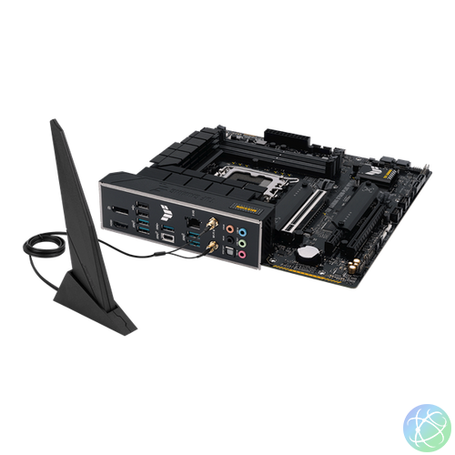 Asus Alaplap - Intel TUF GAMING B760M-PLUS WIFI D4 s1700 (B760, 4xDDR4 5333MHz, 4xSATA3, 2xM.2, HDMI+DP)