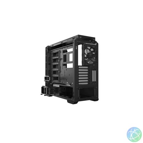 Be Quiet! Számítógépház - Silent Base 601 Window Black (ATX, edzett üveg oldallap, fekete)