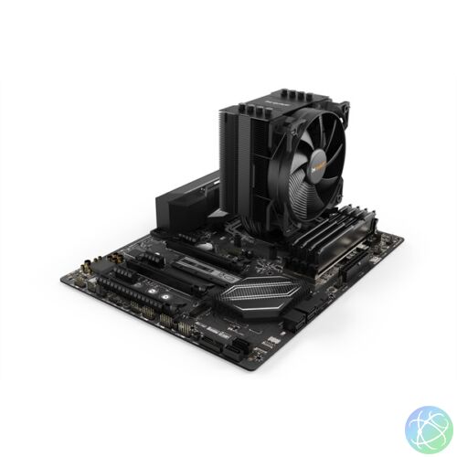Be Quiet! CPU Cooler - PURE ROCK 2 Black (AMD: AM4/AM5; Intel: 1700/1200/2066/1150/1151/1155/2011)