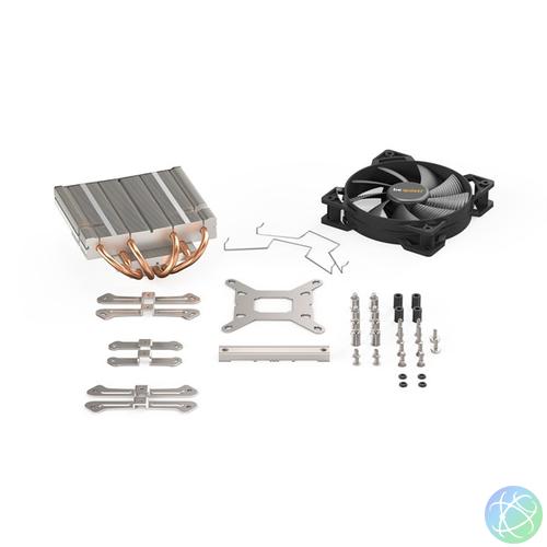 Be Quiet! CPU Cooler - SHADOW ROCK LP (AMD: AM4/AM5; Intel: 1700/1200/1150/1151/1155/2011)