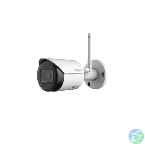 Dahua IP wifi csőkamera - IPC-HFW1430DS-SAW (4MP, 2,8mm, kültéri, 2,4GHz; H265, IR30m, IP67, SD; mikrofon; 12VDC)
