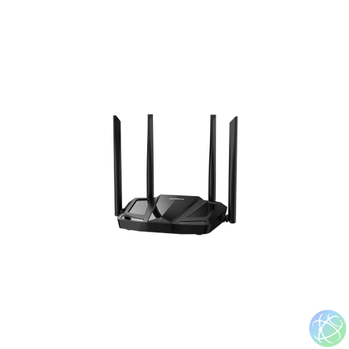 Dahua Router WiFi AC1200 - AC12 (300Mbps 2,4GHz + 867Mbps 5GHz; 4port 1Gbps)