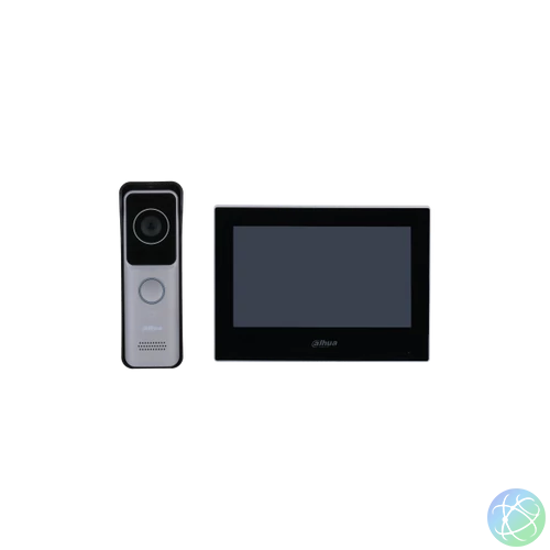 Dahua IP video kaputelefon szett - KTW02 (Wi-Fi / VTO2311R-WP + VTH2621G-WP)