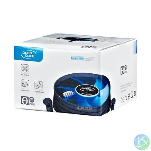 DeepCool CPU Cooler - THETA 9 (22,5dB; max. 62 m3/h; 3pin csatlakozó; 9cm)
