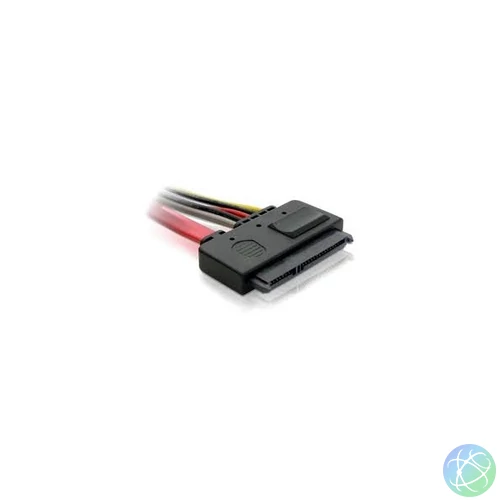 Delock Kábel - 84361 (SATA hosszabbító kábel, apa/anya, Max.: 3Gbps,  50cm)