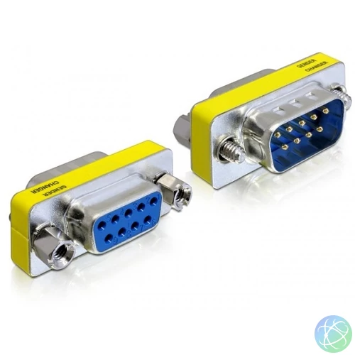 Delock Adapter - 65249 (Sub-D9 pin male / female)