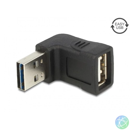Delock adapter - 65521 (USB2.0, A apa - anya fel/le forgatott)