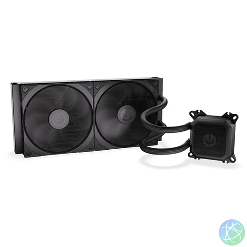 Endorfy CPU Water Cooler - Navis F280 (vízhűtés, Fluctus 2x140 PWM, AIO, fekete)
