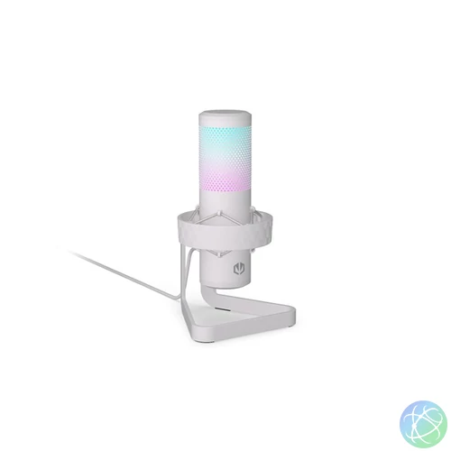 Endorfy Mikrofon - AXIS Streaming Onyx (USB-A, 3,5 mm output, ARGB, fehér)