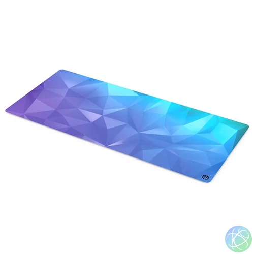 Endorfy Egérpad - Crystal Blue XL (400x900x3 mm, csúszásgátló, mintás)