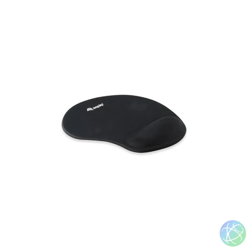 Equip-Life Egérpad - 245014 (szövet, csúszásmentes, 230 x 200 x 20mm, csuklótámasz, fekete)