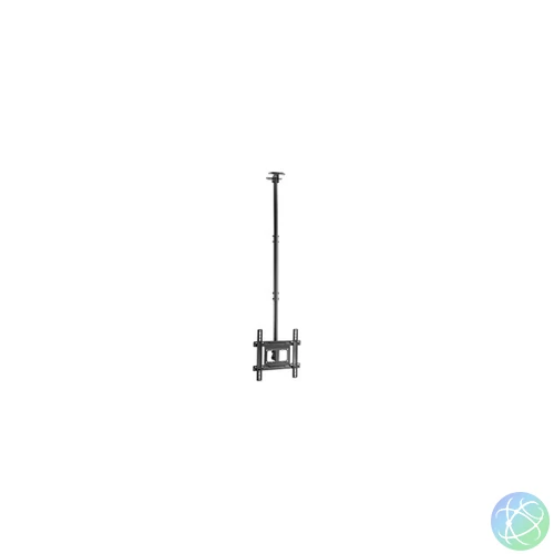 Equip TV Mennyezeti konzol - 650321 (32"-70", dönthető, forgatható, Max.: 50kg, fekete)