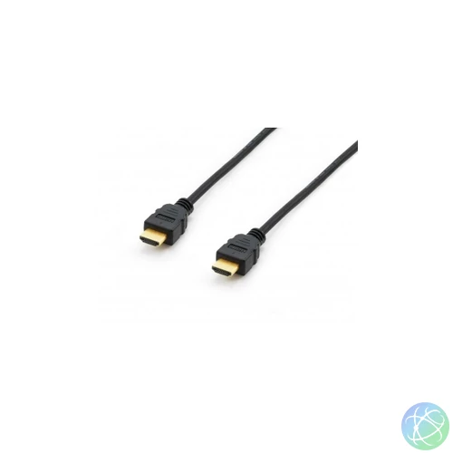Equip Kábel - 119352 (HDMI1.4 kábel, 3D, 4K/30Hz, Dolby TrueHD, DTS-HD, apa/apa, 1,8m)