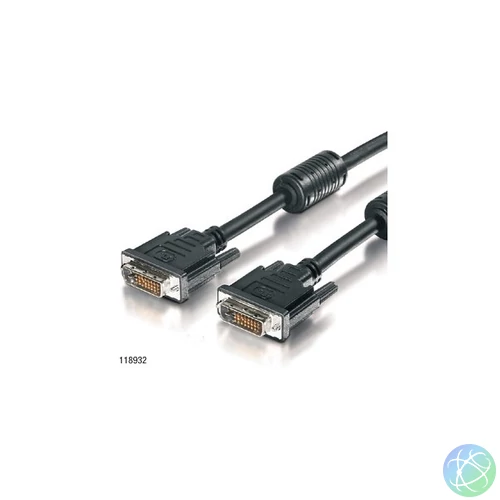 Equip Kábel - 118932 (DVI-D Dual Link kábel, apa/apa, 1,8m)
