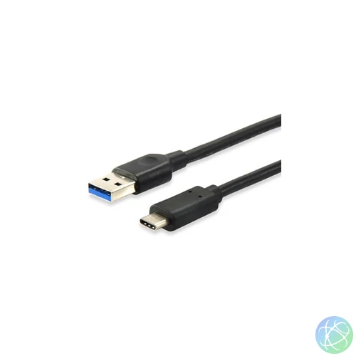 Equip Átalakító Kábel - 12834107 (USB-C -> USB-A 3.0 kábel, apa/apa, 1m)
