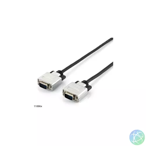 Equip Kábel - 118865 (VGA kábel, HD15, apa/apa, duplán árnyékolt, 15m)