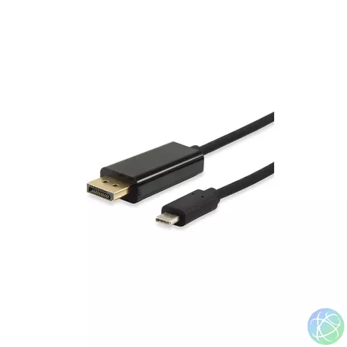 Equip Átalakító Kábel - 133467 (USB-C -> DisplayPort kábel, apa/apa, 1,8m)