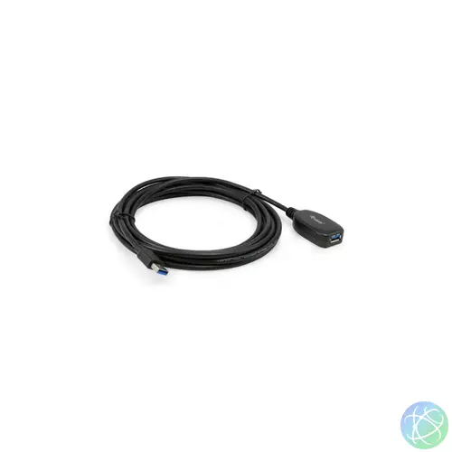 Equip Kábel - 133346 (Aktív, USB3.0, A-A hosszabbítókábel, apa/anya, duplán árnyékolt, 5m)