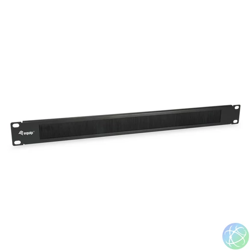 Equip Rackszekrény kiegészítő - 327413 ("Brush Panel", Fésű Panel 1U, szürke)