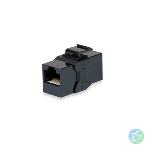 Equip RJ45 Keystone Toldó - 125579 (UTP, Cat6, árnyékolatlan, műanyag, fekete) 8db/csomag