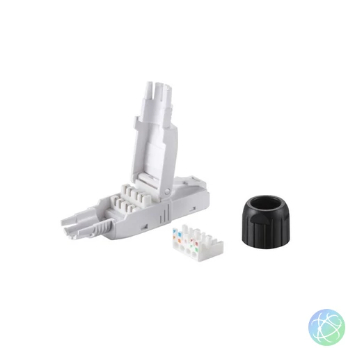 Equip csatlakozó - 121162 (RJ45, Cat6A, UTP, tool-free) 5db/csomag