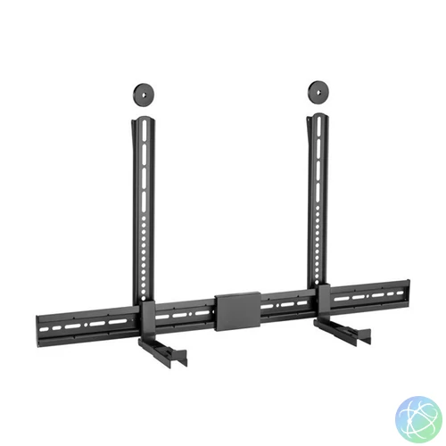 Equip Soundbar fali konzol - 650895 (Támogatott szélesség: 86-155mm, rezgés csökkentés, fekete)