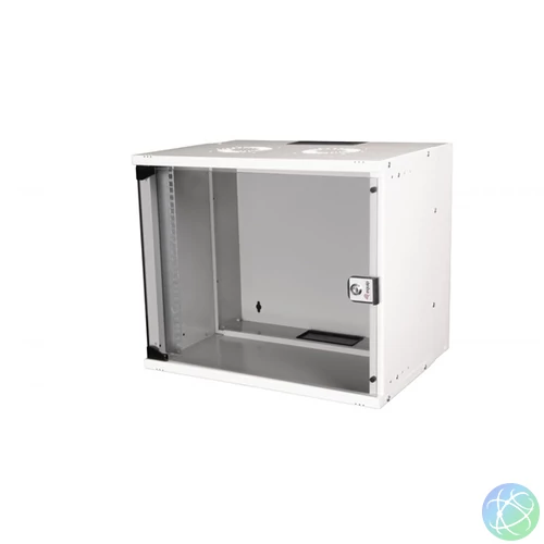 Equip Fali Rackszekrény - EWM-09-5440-G (19", 9U, 540x400mm, lapra szerelt, szürke)