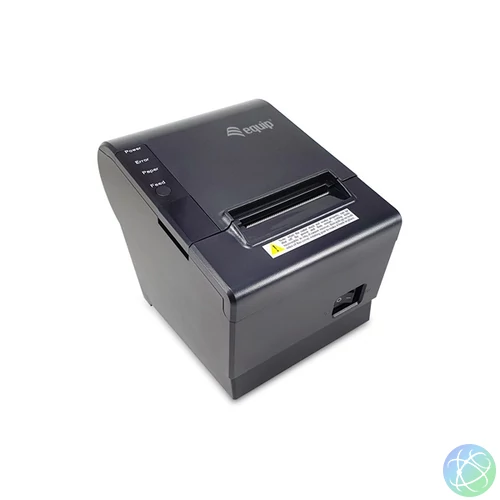 Equip Thermo blokknyomtató - 351001 (58mm, hőpapíros, auto-cutter, USB/Ethernet/pénztárfiók csatlakozó, fekete)