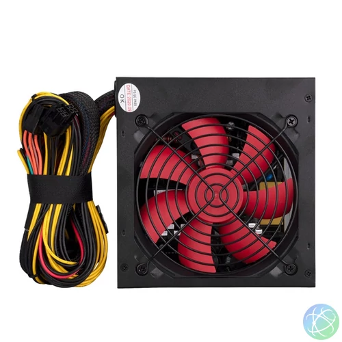 Everest Tápegység - 600W EPS-600A  (12cm ventilátor, Aktív PFC)