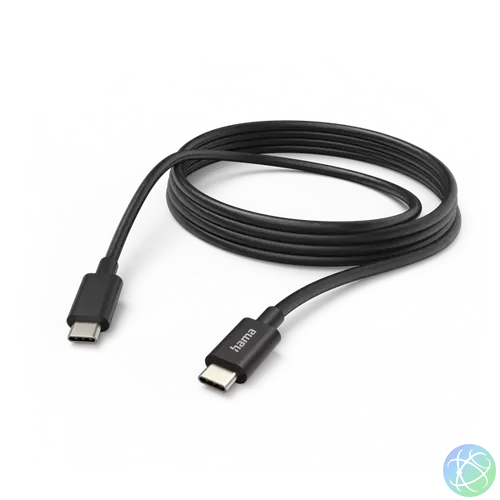 Hama Kábel - 201593 (2xUSB-C, USB 2.0, 3m, fekete)