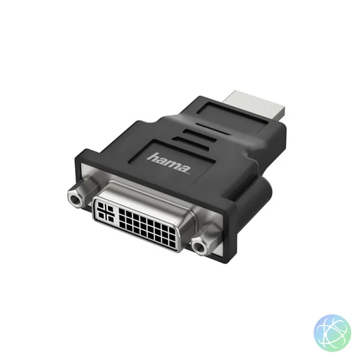 Hama Átalakító - 200339 (DVI-D - HDMI adapter, 4K, fekete)