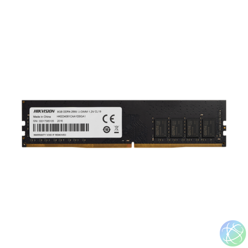 Hikvision Memória Desktop - 4GB DDR4 (2666Mhz, 288pin, CL19, 1.2V)
