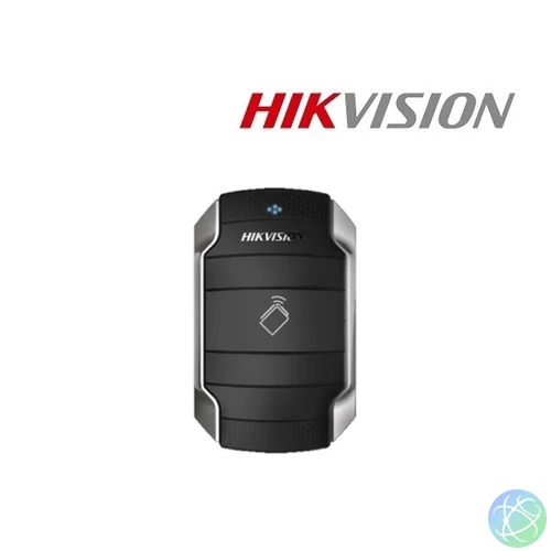 Hikvision RFID kártyaolvasó - DS-K1104M (Mifare (13,56MHz), RS-485/WG26/WG34, IP65, IK10, 12VDC)