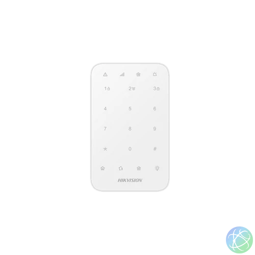 Hikvision AX Pro Hozzáférési billentyűzet - DS-PK1-E-WE (Falra rögzíthető, háttérvilágítás)